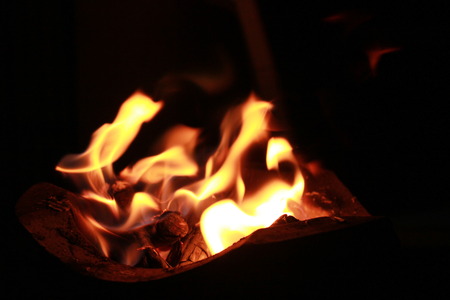 Traditional Fireplace in Thailand