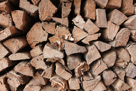 Wood for firewoodの写真素材