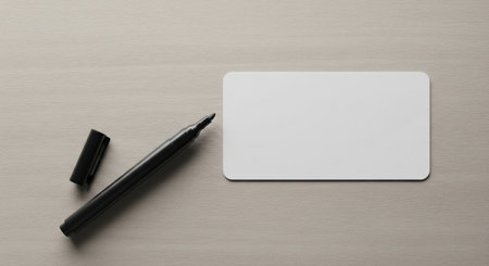 Keep the name tag blank to avoid personal info.の素材