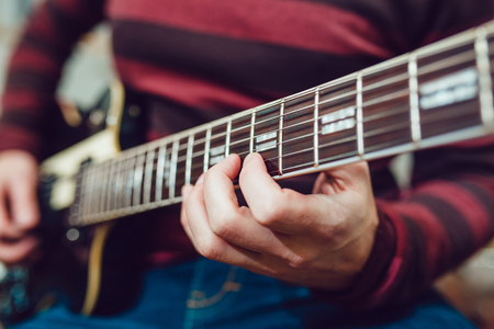 Man playing guitar