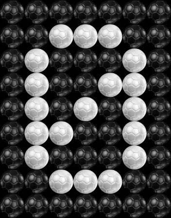 Soccer ball   football   score board number  の写真素材