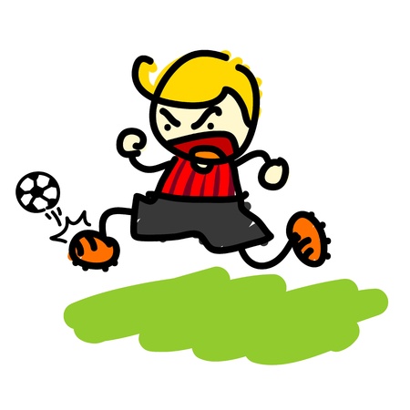 Hand draw charactor cartoon. のイラスト素材