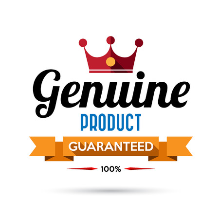 Vintage badges and labels. Flat design with long shadow .eps10のイラスト素材