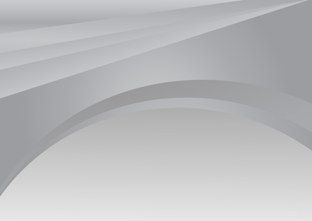 Artistic design of a gray abstract waves background vector and copy space.のイラスト素材