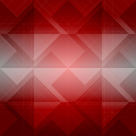 Abstract red geometric polygonal backgroundのイラスト素材