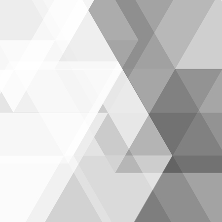 Geometric gray triangle abstract, Vector backgroundのイラスト素材