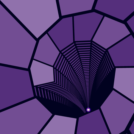 Geometric Purple Abstract, Vector backgroundのイラスト素材