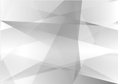 Triangle and line Gray color abstract vector background, Graphic designのイラスト素材