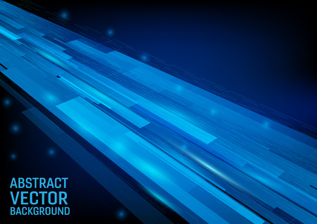 Vector geometric blue color illustration graphic abstract backgroundのイラスト素材