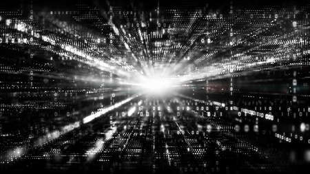 Technology Network Data Connection. Digital Network and Cyber Security. 5G connectivity of digital...
