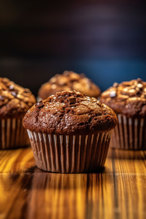 chocolate muffinsの素材