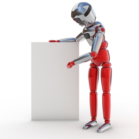Robot postersの写真素材