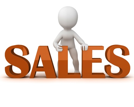 Sales frontの写真素材
