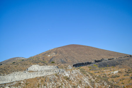 Mountain landscape with blue sky. Crimea, Ukraine, Europe.の写真素材