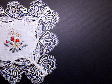 Materials for greeting the white raceの写真素材