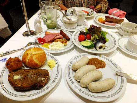 Hotel breakfast buffetのeditorial素材