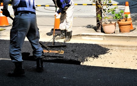 Road construction