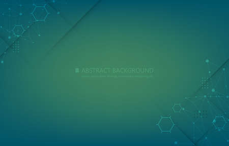 Vector abstract shaddow background.futuristic polygon.technology wallpaperのイラスト素材