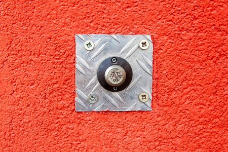 Video intercom in the entry of a house