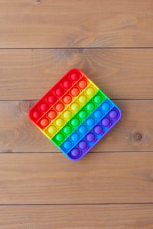 Popular Multicolored Antistress sensory toy.の写真素材