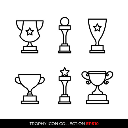 Set of premium award icons. vector illustrationのイラスト素材