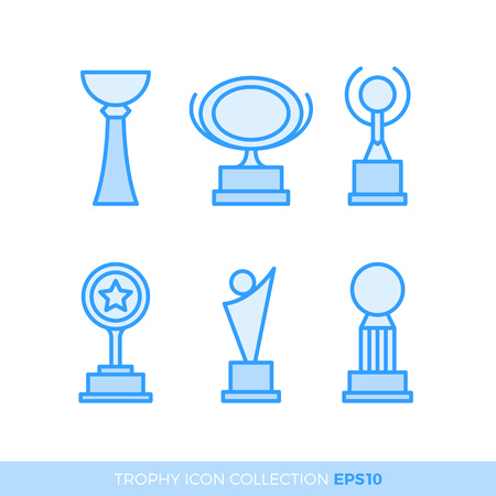 Set of premium award icons. eps10 vector illustrationのイラスト素材