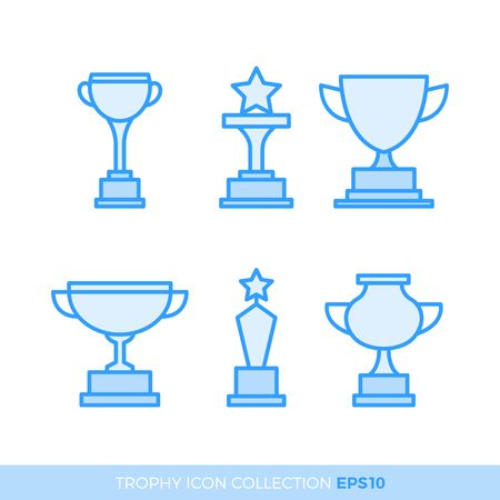Set of premium award icons. eps10 vector illustrationのイラスト素材