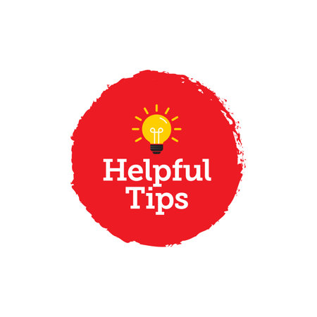 Quick tips, helpful tricks vector icon or symbol set with black and yellow color and light bulb...