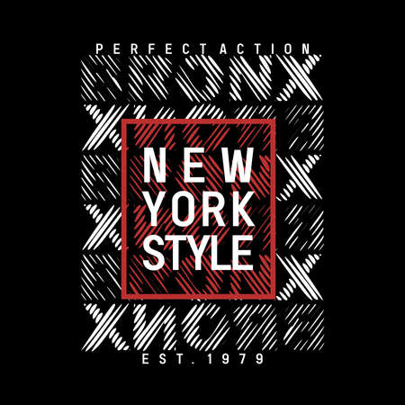 BRONX new york style design typography, vector graphic illustration, for printing t-shirts and othersのイラスト素材