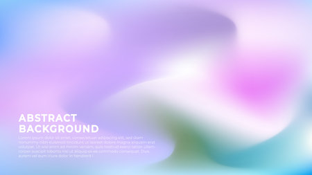 Colorful abstract background. Blurred gradient mesh. Vector illustration.のイラスト素材