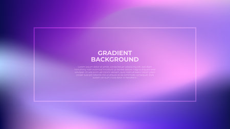 Gradient mesh abstract background. Minimal colorful cover. Vector illustrationのイラスト素材