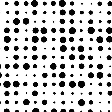 Halftone dots seamless pattern. Halftone dots background.のイラスト素材