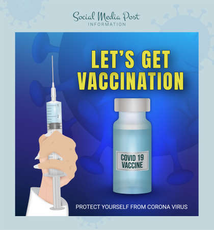 information media that is interesting and easy to understand by everyone with the aim of increasing public awareness to protect themselves from the dangers of the corona virus.のイラスト素材
