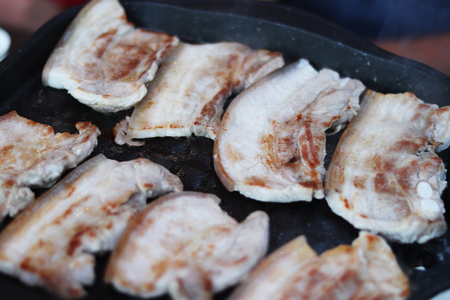 pork bellyの写真素材