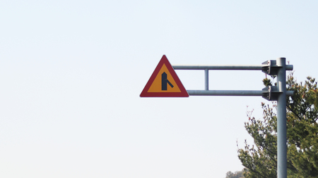 Road marking at street.の写真素材