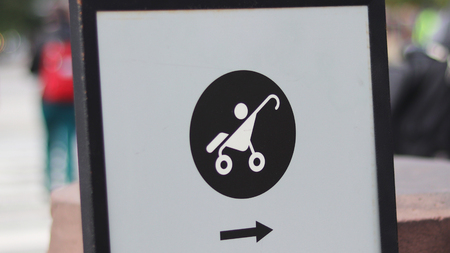 Show stroller guideの写真素材