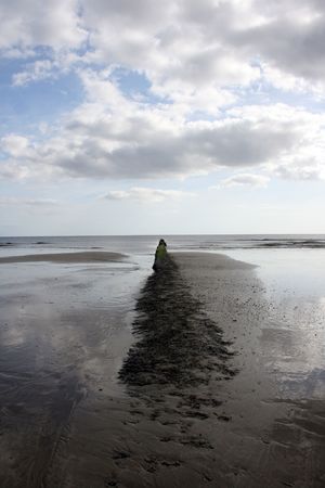 Pathway leading into the Ocean