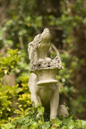 Stone dogの写真素材