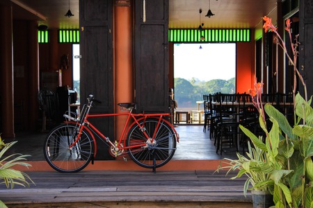 Old bikeのeditorial素材