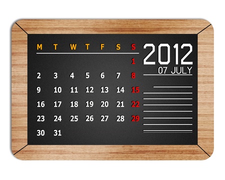 new year calendar 2012 on book backgroundの写真素材