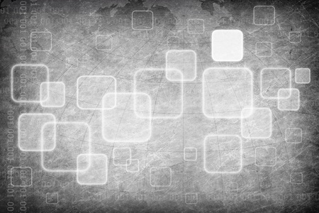 button on a touch screen interfaceの写真素材