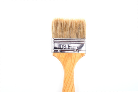 Paint brush tools Isolated on white backgroundの写真素材