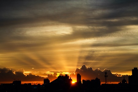 Sunset in Bangkokの素材