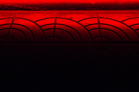Red light on streets