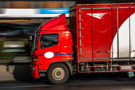 Thai post Speed Truck.の写真素材