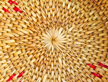 Texture of fabricated bamboo bark の写真素材