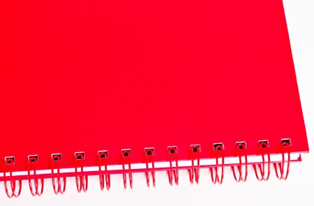 red book on white background の写真素材