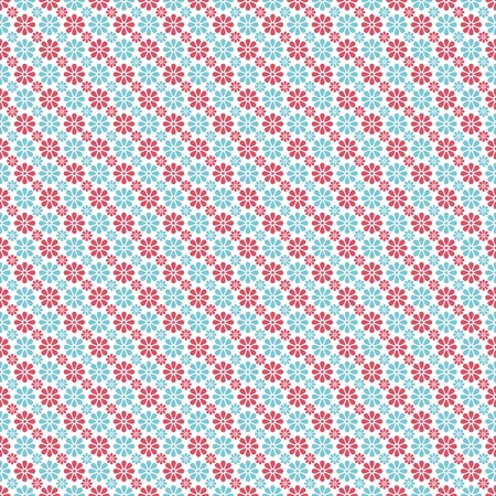 Light winter romantic vector pattern  tiling   Snowflakes background  Abstract flower seamless wallpaper  Beautiful and elegant flakes のイラスト素材