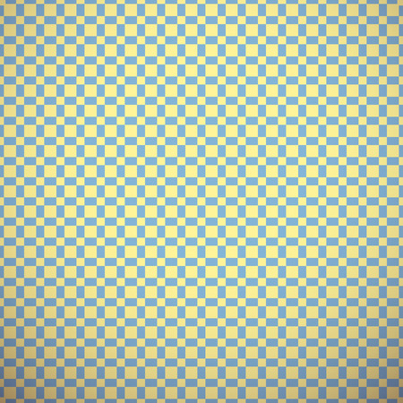 10 Classic different vector seamless patterns (tiling). Blue, yellow and brown colors. Endless texture for printing onto fabric, paper, scrap booking. Abstract dot and square shape. Classy background.のイラスト素材