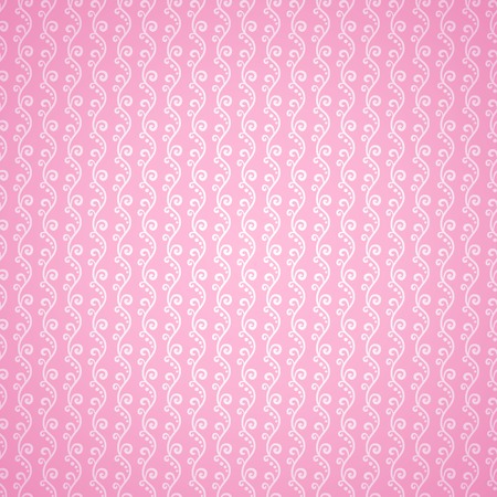 Pink cloth texture background. Vector illustration for your lovely design. Book cover. Fabric bright romantic canvas wallpaper with delicate floral wave pattern with dot. Fabric and paper.のイラスト素材